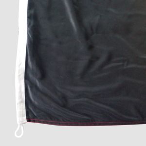 Belgium National Flag 3x5' Knitted Polyester Rope And Loops Customized Indoor