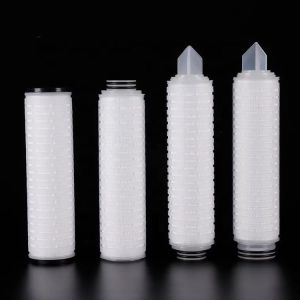 1kg Electronics Industry PP Pleated Filter Cartridge 0.1um for Productivity 500L