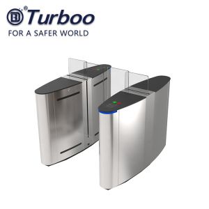 Sliding Turnstile Barrier Gate Biometric Security System With CE Certificate