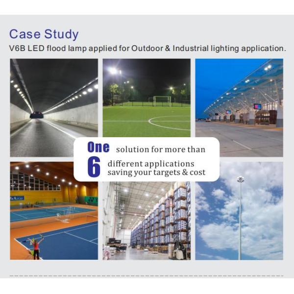 V6B Series LED Modular Flood Light IP66 IK10 Anti Corrosion Aluminum Alloy Housing