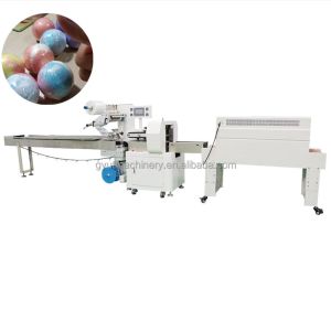 Bar Soap and Bath Ball Stretch Film Shrink Packing Machine with Video Technical