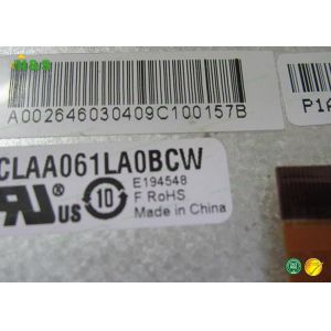 6.1 inch 110g (Typ.) Weight CLAA061LA0BCW Antiglare, Hard coating (3H) Surface