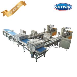 Automatic Packaging Line Chocolate Cereal Bar Flow Wrapping Packing Machine