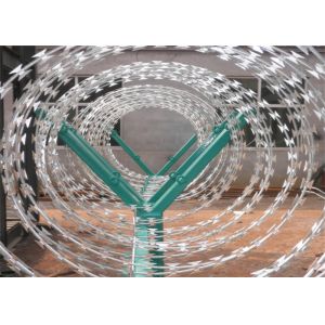 300mm 12inch Single Strands Razor Barbed Wire Fence Blade