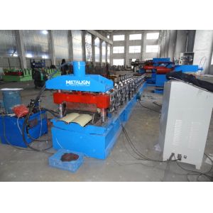 Efficient Customized Roll Forming Machine For Galvanized Steel Siding With Oval