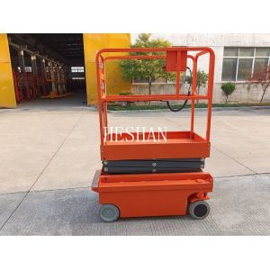 China Hydraulic Mini Electric Scissor Lift Table 300kg 3M Full Auto For Aerial Work on sale