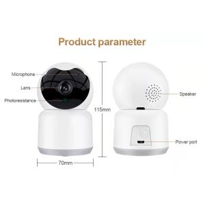 Tuya Smart Indoor Mini Baby Monitor Camera 2MP/3MP Full HD Wireless Mini IP Wifi