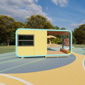 Multifunctional Prefabricated Outdoor Container House With Wind Resistance Grade