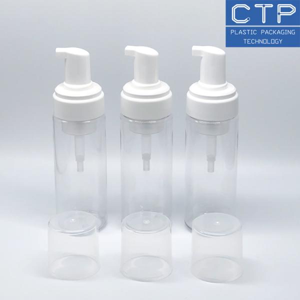 1.2cc Foam Pump For Consistent Dispensing 43/410 Transparent Tube Overcap Lock Way