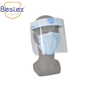 Buy cheap Ear Loop Non Woven Thickness 0.25mm Disposable Face Shield from wholesalers