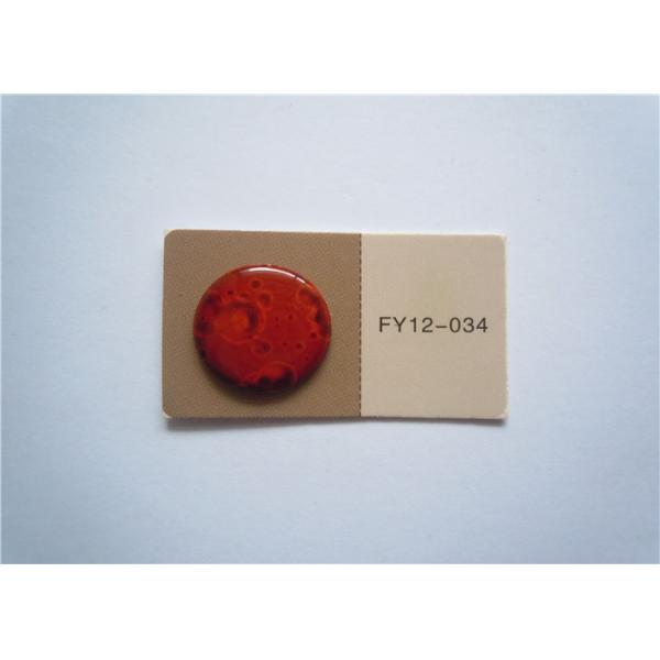 Quality Fashion Red Metal Garment Buttons Waterproof For Snap Buttons for garment wholesale