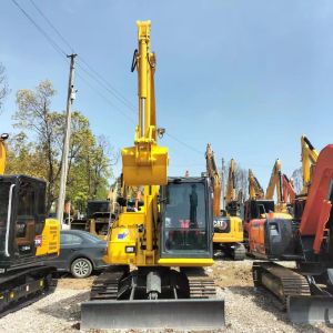 Secondhand Komatsu Digger PC70  Used 7ton Small Type Mini Crawler Excavator