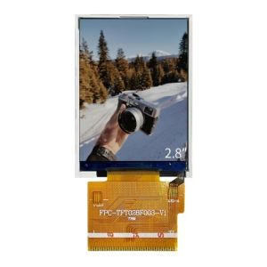 Cheap 240x320 Resolution Mini TFT Display 2.8 Inch TFT Display Panel With MCU Interface for sale