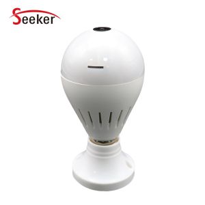 New Real HD VR Fisheye Panoramic Security Bulb LED Lamp Camera for Home Security