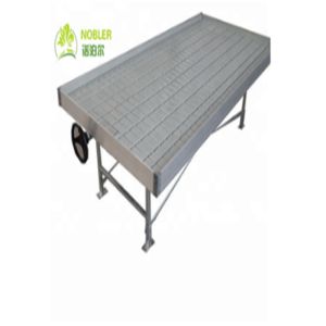 China Greenhouse Benches Hot Galvanized Garden Planting Table Grow Bed on sale