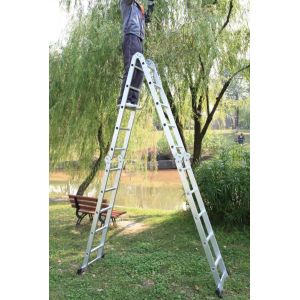 En131 4X5 5.8m Multi Purpose Ladder With Platform