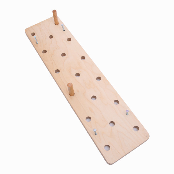 Quality 120*29.5*4cm Core Training Equipment Wall Mounted Rock Climbing Peg Board wholesale