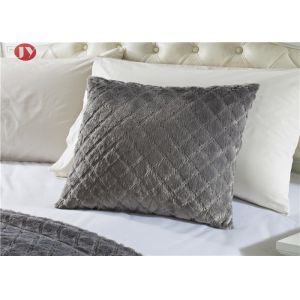 Diamond Embossed Plush Fur Blanket PV Plush King Size Bedding Sets Durable