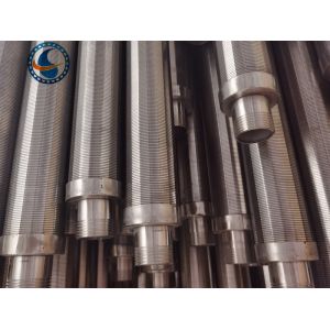 Full Welded Stainless Steel 316l Odm Wedge Wire Screen Pipe