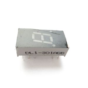 7 Segment Single Digit LED Display 0.30" Numeric Type Low Power Consumption