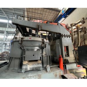 Automatic Steelmaking Electric Arc Furnace With Refractory Brick Lining