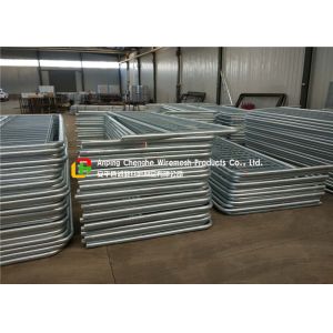 Cheap Carbon Steel Pipe Metal Guard Rails , Civil Engineering Metal Pipe Fence for sale