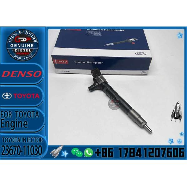 Quality Diesel Common Rail Injector 23670-11030 For Toyota Hilux wholesale