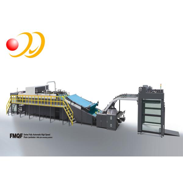 Quality FMQF Series Flute Laminating Machine With Pile Reversing System wholesale