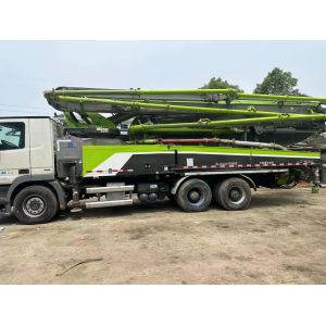 Benz Zoomlion 49m Used Concrete Pump Truck Mounted ZLJ5330THBBE