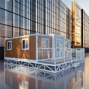 China Luxury Expandable Container House 20FT 40FT Home Fast Installation for Residence on sale