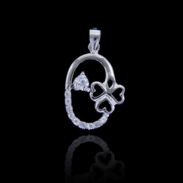 925 Silver Cubic Zirconia Pendant Jewellery Cross CZ Pendant For Christs