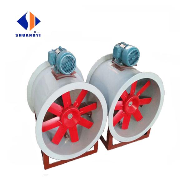 Axial Ventilator Fan for Industrial Temperature Exhaust FREE STANDING Mounting Operation