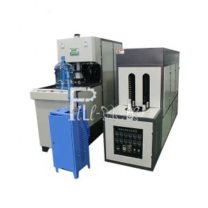 China Manual Perform 120BPH Gallon Bottle Blowing Machine on sale