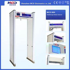 China 6.0 LCD Screen 8/10 zones Archway Metal Detector with fire-proof plate material on sale