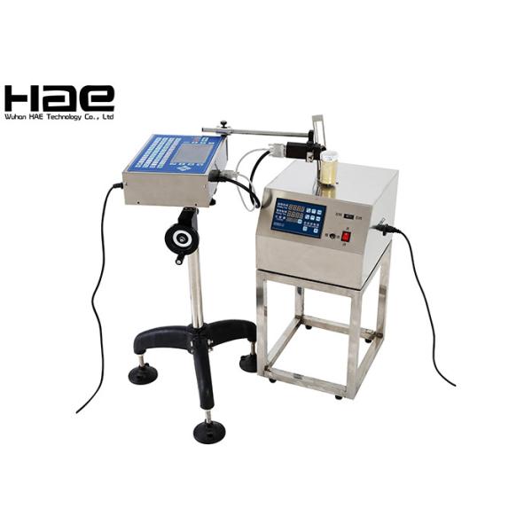 Quality DOD Inkjet Coding Printing Machine With Rotary Table Conveyor wholesale