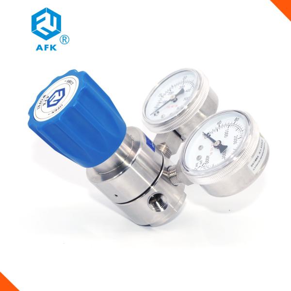 Quality Co2 Nitrogen Semiconductor Diaphragm Seal Pressure Gauge SS316 L Pressure Reducer wholesale