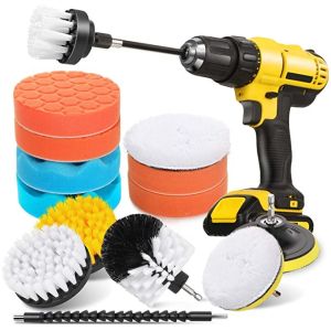 15cm Extension Car Polishing Buffing Pads 668g For Soft Bristle Drill Brush Set