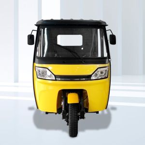2022 DAYANG Mini Bajaj closed cabin Rickshaw Taxi Passenger Tricycle Tuk Tuk for