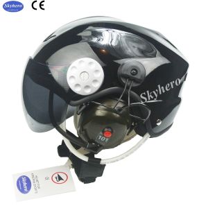 En 966 Standard Powered Paragliding Helmet Noise Cancel Paramotor Helmet Color