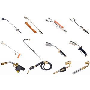 80*11*3cm Normal Heat Input 1.7KW Gas Propane Torch for Garden Grass Vapor