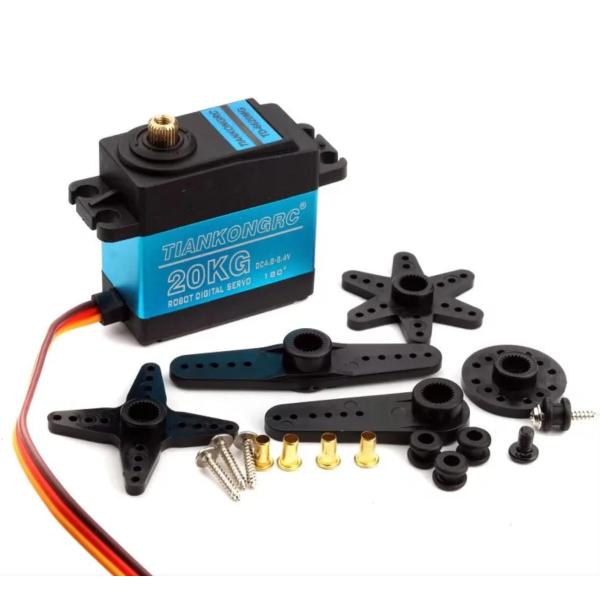 TIANKONGRC TD-6620MG 20KG 4.8-8.4V Metal Gear Digital Servo Motor for RC Robot