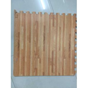 12mm Wood Effect Eva Kids Foam Mats Non-toxic Water Proof