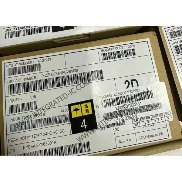 Quality Field Programmable Gate Array XCZU5CG-1FBVB900I 850 mV ARM Cortex-R5 SOC FPGA IC wholesale