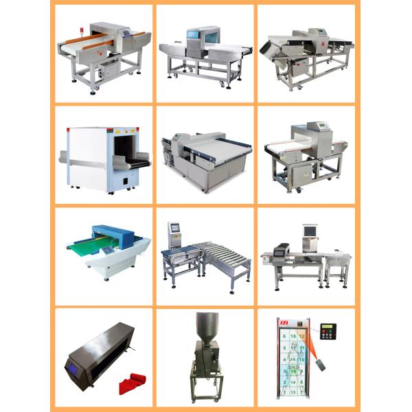 Food Processing Metal Detector for Industry , Waterproof Metal Detector