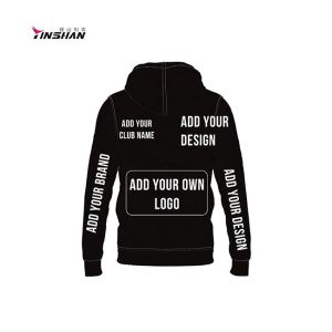 Custom Sportswear Sublimation Print Pit Crew Racing Men's Hoodies with V-neck