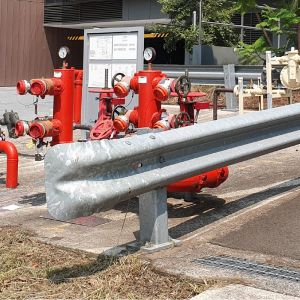 Galvanized Powder Coated Q235 Q345 Vehicle Guardrails for Traffic Safety