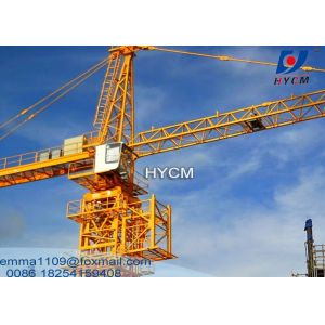 Building qtz125 Tower Crane with VFD Control Undercarrige Foundation