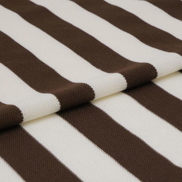 Skin Friendly Striped Material Fabric 190gsm Stretch Modal Texture For Polos Shirt