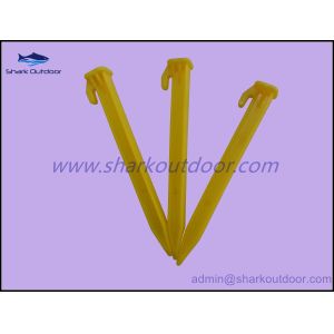 China Square Head 15cm PP plastic tent peg on sale