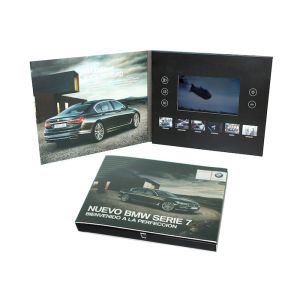 512 MB colorful printing HD Digital touch screen Flip Book Video for festival